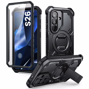 Supcase ArmorBox Mag MagSafe -suojakuori Samsung Galaxy S26:lle musta