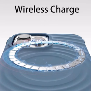 Tel Protect Wave Magsafe Suojakuori iPhone 13 Pro:lle laivastonsininen