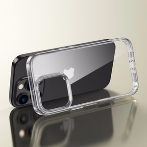 Tech-Protect FlexAir Hybrid Suojakuori iPhone 16 Pro:lle - läpinäkyvä