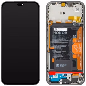 LCD-näyttö Huawei Honor 400 Lite kosketusnäytöllä, kehyksellä ja akulla Black alkuperäinen (service pack)