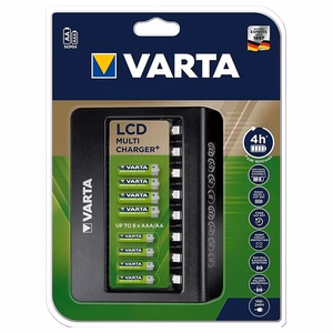 VARTA LCD MULTI CHARGER + 57681 (ilman paristoja)
