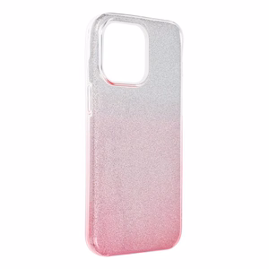 Hohtava suojakuori IPHONE 15 Pro Max läpinäkyvä pinkki