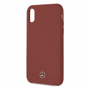 Mercedes Silicone Line iPhone Xr kotelo - punainen