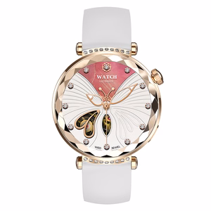 Blavec Smartwatch W-19 Liana HD AMOLED Voice Call (SWW19-RG) rose gold + 2 straps