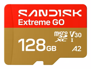 SanDisk Extreme GO 128 GB MicroSDXC UHS-I