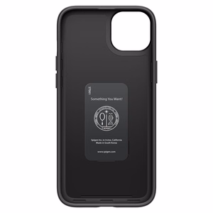 Spigen Thin Fit Suojakuori iPhone 15 6,1 musta