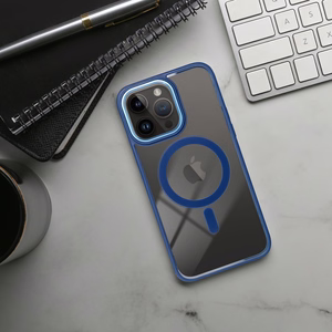 Suojakuori iPhone 13 PRO MAX:lle Color Edge Mag Cover yhteensopiva MagSafe sininen