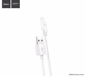 Hoco X1 USB-C Kaapeli 1,0 m, valkoinen