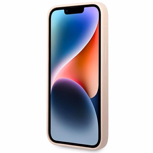 Karl Lagerfeld KLHCP14MSLCTPI iPhone 14 Plus 6.7 "kovakotelo vaaleanpunainen / vaaleanpunainen Silikoni Choupette Body