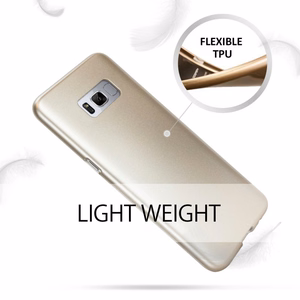 Mercury I-Jelly case for Samsung Galaxy S8+, gold
