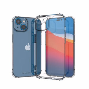 Wozinsky Anti Shock suojakuori iPhone 14 Plus:lle läpinäkyvä kuori
