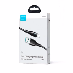 USB-kaapeli Joyroom S-UL012A13 musta Lightning 120cm