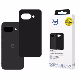 3mk Matt Suojakuori Google Pixel 10A -laitteelle - musta