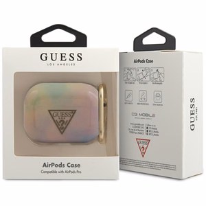 Guess GUACAPTPUMCGG01 AirPods Pro -suojus vaaleanpunainen/vaaleanpunainen Tie & Dye-mallisto