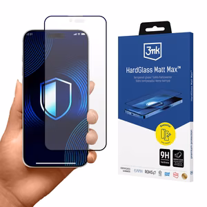 Mattainen karkaistu lasi 3mk HardGlass Matt Max Apple iPhone 17 Air:lle
