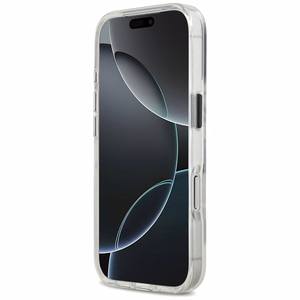 Karl Lagerfeld IML Karl Sketch Logo MagSafe Suojakuori iPhone 17 Pro:lle - Läpinäkyvä