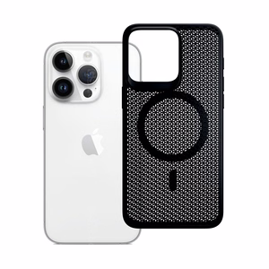 3mk COOLing MagCase Suojakuori Apple iPhone 14 Pro:lle - musta