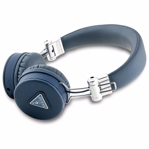 Guess Bluetooth ENC GUBH70PGTSPSB on-ear kuulokkeet sininen/sininen Grained Classic Round Shape