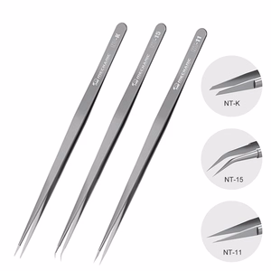 Pinsetit Mechanic NT-K/11/15 3 in1 Non-Magnetic Ultra-Hard