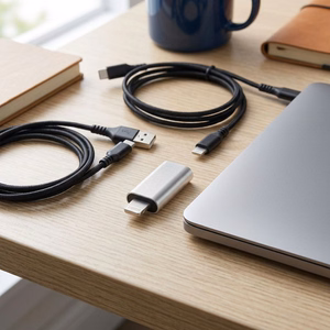 Adapteri Micro USB - Type C Blue Star - valkoinen