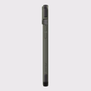 Raptic X-Doria Secure Case iPhone 14 Plus MagSafe panssaroitu suojus vihreä