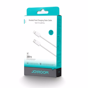 USB-kaapeli Joyroom S-A45 USB-C to Lightning 30W 1.2m valkoinen