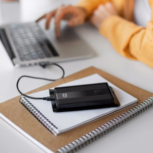 Ulkoinen akku Forcell F-Energy Energo P10K2 QC3.0 PD 3A 22,5W 10000 mAh musta