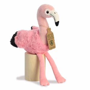 Eco Nation ympäristöystävällinen flamingopehmolelu, 24 cm