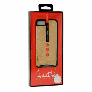BAG Simply Leather Case iPhone XS Max Gold