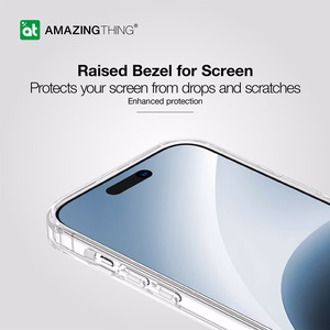 Amazing Thing Minimal Case 6.6FT IP156.7MINCL for Iphone 15 Plus transparent