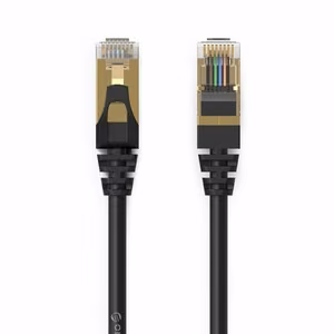 Orico PUG-C7 CAT7 10Gbps RJ45 Ethernet Network Cable Internet LAN Round 10m - Black