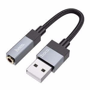 Audio adapter Hoco UPA32D USB to 3.5mm (M)