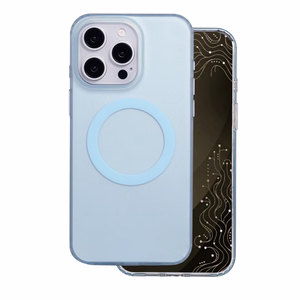 Tecto Shield Mistiq Mag suojakuori iPhone 15 Pro Max 6,7"-mallille, sininen
