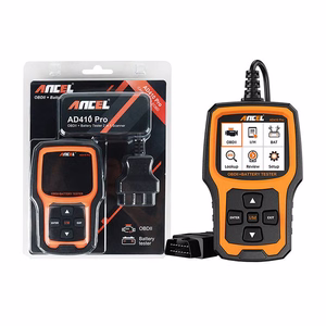 2in1 OBD2-diagnostiikkaskanneri ja akkutesteri Ancel AD410 PRO