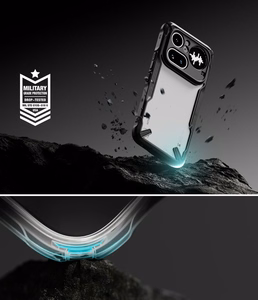 Ringke Fusion X case for Nothing Phone 4A Pro - transparent and black