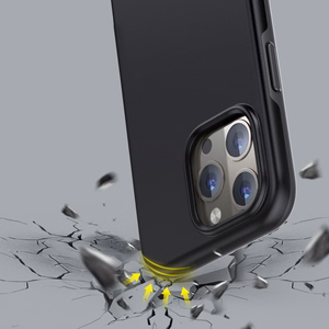 Choetech MFM Anti-drop tapauksessa Made for MagSafe iPhone 13 Pro musta (PC0113-MFM-BK)