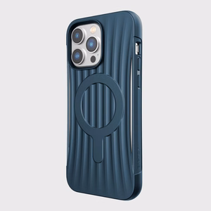 Raptic X-Doria Clutch Case iPhone 14 Pro Max MagSafe takakuori sininen