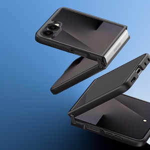 Dux Ducis Aimo -suojakuori Samsung Galaxy Z Flip 8:lle, musta