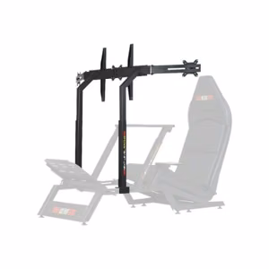 Next Level Racing F-GT Monitor Stand – korkeus- ja kallistussäädettävä näyttöteline 27–65 tuuman näytöille, enintään 60 kg