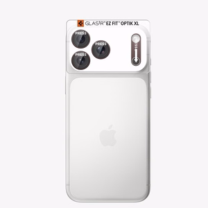 Spigen Optik Pro XL GLAS.TR EZ FIT karkaistu lasi mallille iPhone 18 Pro Max, tumma kirsikanvärinen