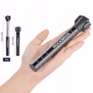 Rockbros JG-1040B pieni polkupyörän pumppu - musta