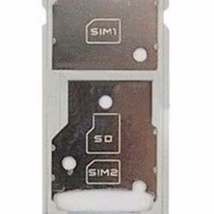 SIM-kortin pidike Huawei Honor 5C/Honor 7 Lite hopeinen alkuperäinen (service pack)
