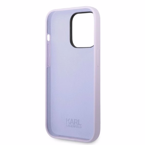 Karl Lagerfeld KLHCP14XSNIKBCU iPhone 14 Pro Max 6.7" hardcase purple/purple Silicone Ikonik