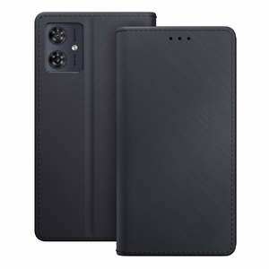 3mk Wallet Case with Flip for Motorola Moto G54/Power Edition - Black