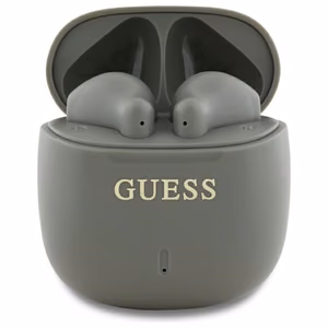 Guess Bluetooth kuulokkeet GUTWSJ14ESGE TWS + telakka-asema taupe Printed Classic Logo