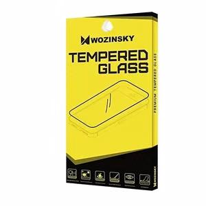 Karkaistu lasi Wozinsky 5D Full Glue Huawei P40 Lite E suojakuorelle sopiva musta