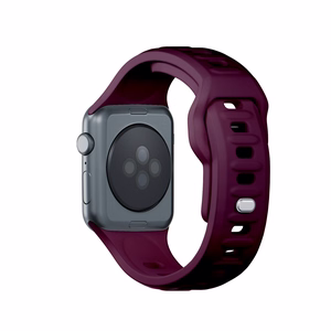 3mk-silikoniranneke Apple Watchille, 38/40/41/42 mm, Mulberry, pieni koko
