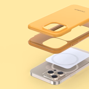 Choetech MFM Anti-drop Case Cover iPhone 13 Pro Max oranssi (PC0114-MFM-YE)