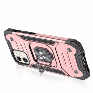 Wozinsky Ring Armor iPhone 14 tapauksessa panssaroitu kansi magneettinen haltija rengas kultainen