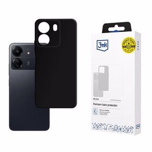 3mk Matt Case suojakuori Xiaomi Redmi 13C / Poco C65:lle - musta